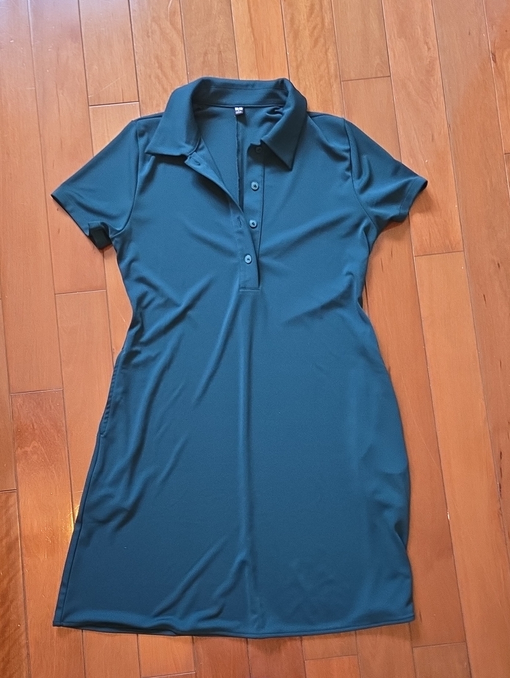 Uniqlo Men's Dark Teal Polo Dress